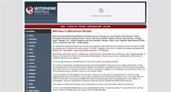 Desktop Screenshot of motorhomerentals.com